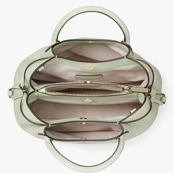 Kate Spade Dumpling Small Satchel (Light Olive) NWT - Picture 5 of 8